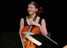 Tango evening of French musicians held at Heydar Aliyev Center. Azerbaijan, Baku, 5 May 2016 